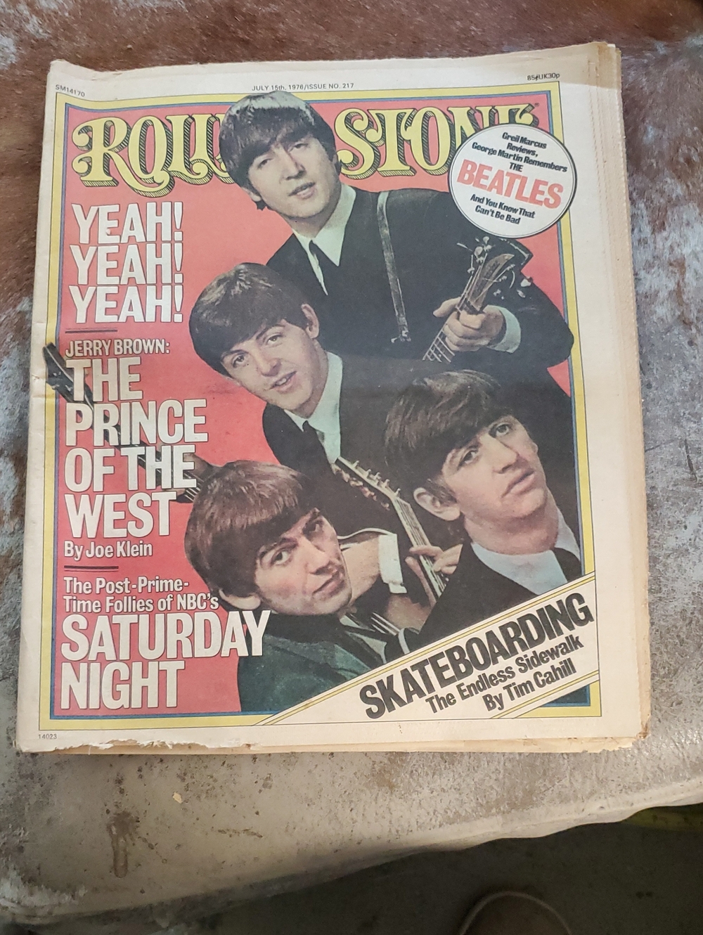 Vintage Rolling Stones Mag. The Beatles